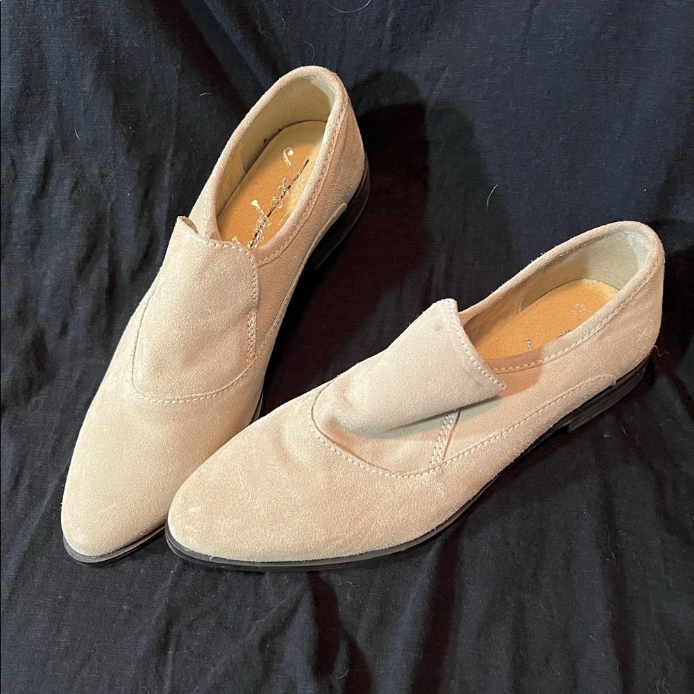 Suede loafers